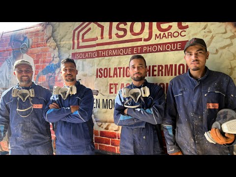 Injection mousse Polyurythane dans un mure