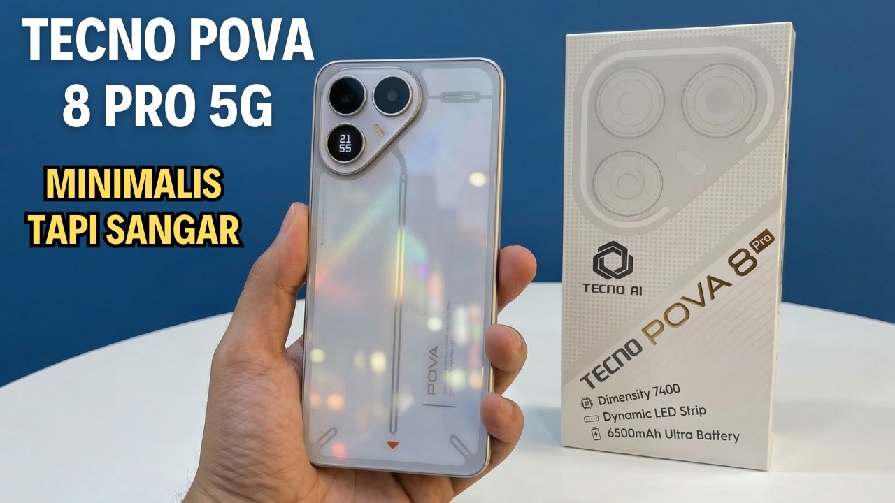 SIAP SIAP UPGRADE‼️TECNO POVA 8 PRO 5G - SPEKNYA DI LUAR EKSPEKTASI