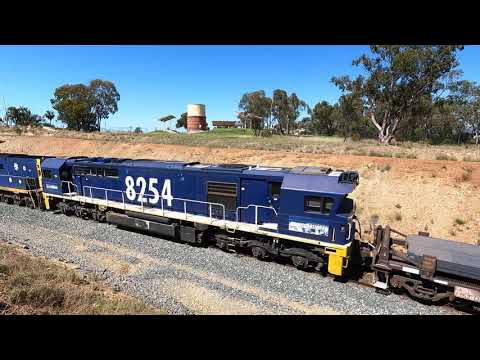 NR54, NR97 & 8254 at Condobolin NSW  3YN2 1030hrs Wed 27th Oct 2021