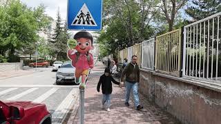 TALAS'TA OKUL GEÇİTLERİ HEM SEVİMLİ HEM GÜVENLİ