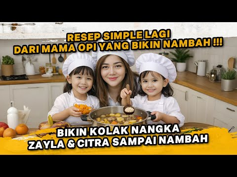 MAMA OPI BUATIN PARA KERUCIL KOLAK DAN SOTO !!! SAMPE NAMBAH BERKALI-KALI ???