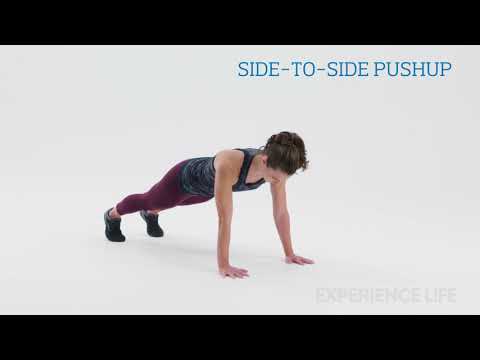 The 6-Minute Sweat Workout: Side-to-Side Pushup