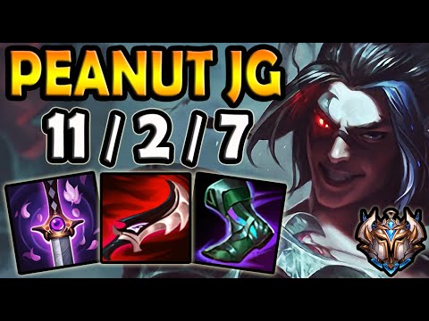 Peanut KAYN Jungle vs GRAVES - Korea Challenger ✅