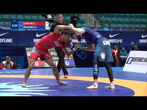 Qual. Men's GP No-Gi - 66 kg: L. QUINONES (USA) v. G. IBRAGIMOV (RUS)