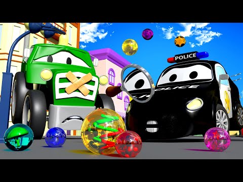 A Super Patrulha - Estradas escorregadias - Cidade da Carro 🚓 🚒 Desenhos Animados para Crianças