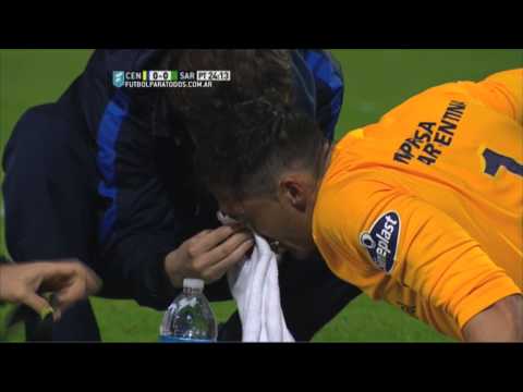 Una salida que le costó cara. Central 0 Sarmiento 0.Fecha 19. Torneo Primera División 2015.FPT