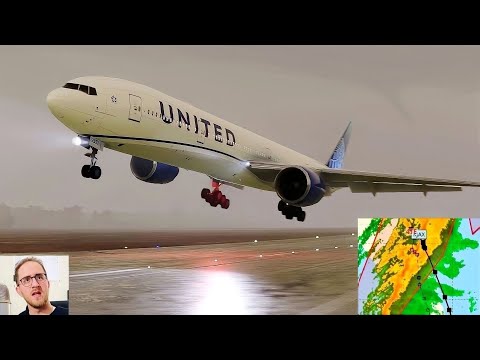 Pilots vs. TORNADO WARNING in Microsoft Flight Simulator! (Live-Weather) VATSIM