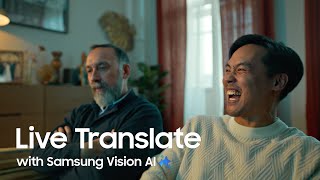 Samsung New AI TV: Watch in your language with Live Translate