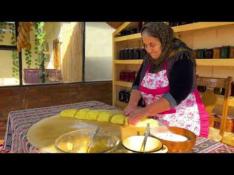 Village Recipes: Learn the Secrets to Crispy Azerbaijani SHOR GOGAL Pastry!