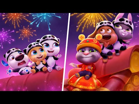 My Talking Tom Friends (iOS, Android) Gameplay Walkthrough (Outfit7) - HD