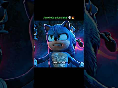 Amy rose sove sonic 💀😱 | sonic the hedgehog | #sonic #edit #shorts