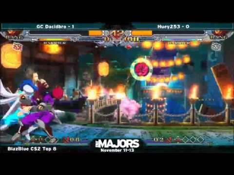 Northwest Majors Top 8 BlazBlue Continuum Shift 2 - GC Dacidbro vs @Huey253