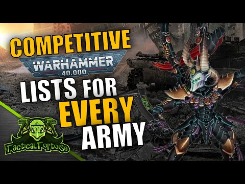 Competitive 40k Lists for EVERY Army in Arks of Omen | Warhammer 40k Tactics