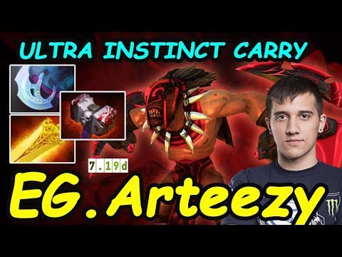 EG.Arteezy - [Bloodseeker] Ultra INSTINCT CARRY INSANE HUNT Feat CCNC | Dota2 7.19d Rank