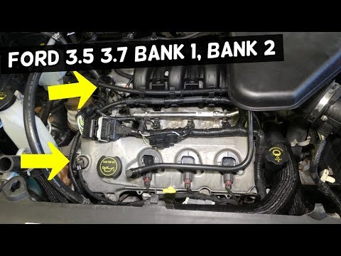 WHICH SIDE IS BANK 1 BANK 2 ON FORD 3.5 3.7 EDGE FLEX TAURUS FUSION MKX MAZDA CX-9