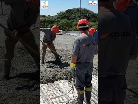 Short Ed. Riccardo de Antoni #11: Concretagem da Laje do 1º Tipo - Edifício Riccardo de Antoni