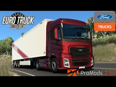 The first tour in a FORD Truck! | ETS2 1.41 | ProMods 2.56 | Ford F-MAX 500 | Osmaniye - Paphos