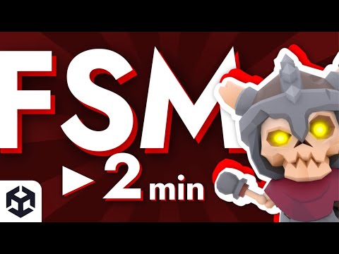 Make a Finite State Machine in Unity in Two Minutes