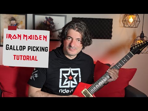 Iron Maiden's Gallop Picking - A Closer Look
