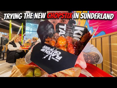 Trying the new Chopstix Noodle Bar in Sunderland 🤩