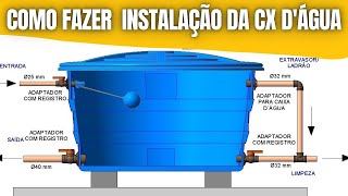 COMO FAZER BARRILETE CAIXA D'GUA PASSO A PASSO.#engenharia #obras