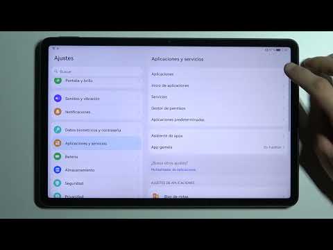 Cómo restaurar preferencias de apps de HUAWEI MatePad 11 - restablecer apps