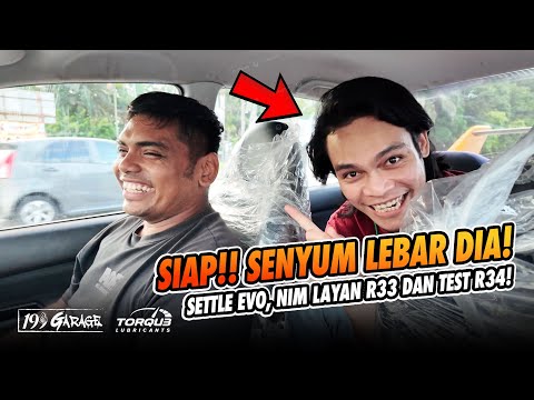 199 GARAGE VLOG : AKHIRNYA AKEE DAH AMBIL KERETA! NIM TEST DRIVE R34 & REVEAL TURBO MONALISA GUYS!