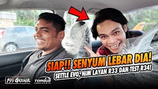 Download lagu 199 GARAGE VLOG : AKHIRNYA AKEE DAH AMBIL KERETA! NIM TEST DRIVE R34 & REVEAL TURBO MONALISA GUYS! mp3