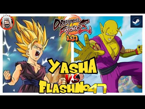 DBFZ Yasha vs Flash47 - (TGohan, BrolyDBS, Tien) vs (Beerus, Piccolo, A21LC) Ver 1.31