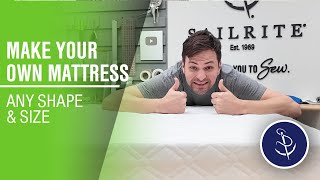 Make Your Own Mattress - ANY SHAPE & SIZE