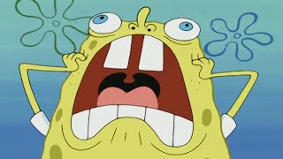 SpongeBob screaming for 6 minutes straight