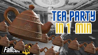 FO76 Weekly Challenge Teapot Collection in 1 min