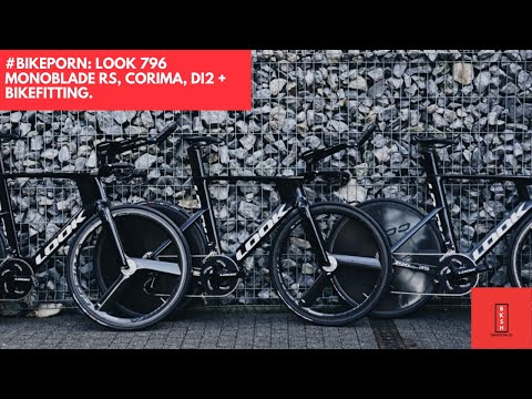 #Bikeporn: Look 796 Monoblade RS Custom,  Corima, Di2 + bikefitting.