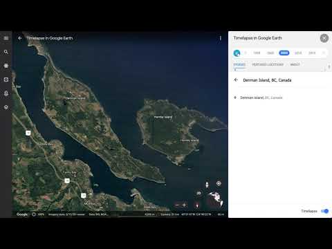 1984 - 2020 Denman Island Timelapse