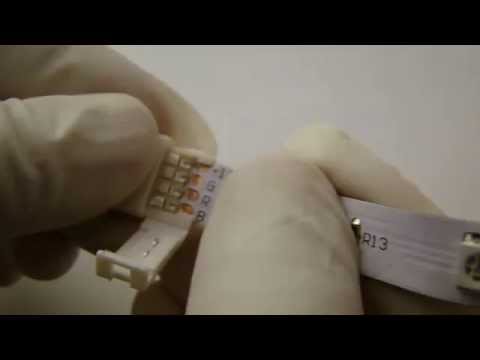 ZŁĄCZKA OBUSTRONNA + TAŚMA LED 5050 RGB 10MM. 30 LED NA METR 7,2W