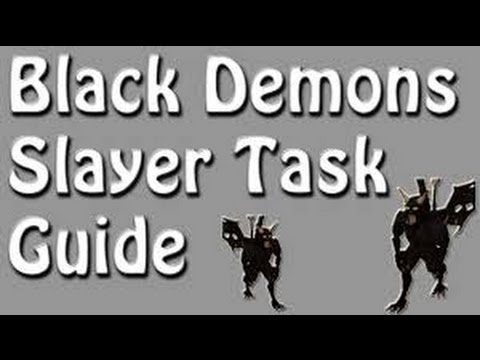 Osrs Black Demons Slayer Guide Melee