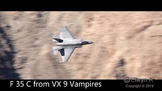 Low Level Flying in  Star Wars Canyon  USA