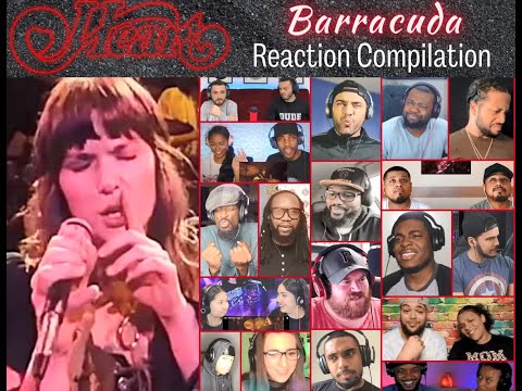 REACTION MONTAGE | Heart - Barracuda | First Time Compilation | *DESCRIPTION*
