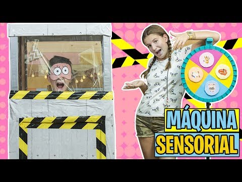 ¡La MÁQUINA de los SENTIDOS ! NO  podrás creer lo que sucede dentro.