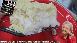 MONTANDO E CONFEITANDO O BOLO DE LEITE NINHO DA PALMIRINHA ONOFRE - RECHEIO E COBERTURA