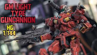 HG Light-Type Guncannon 1/144 Model Kit Mobile Suit Gundam GQuuuuuuX UNBOXING AND FULL SPEED BUILD