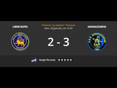 Libertaspes VS Sannazzarese 2 - 3