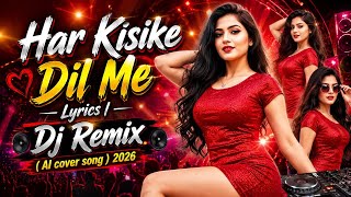 Download lagu Har Kisike Dil Me Lyrics | Haan Maine Bhi Pyar Kiya | Abhishek Bachchan, Karisma Kapoor | Romantic mp3