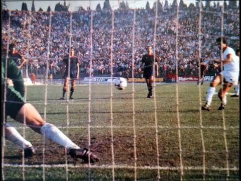 Duckadam apara un penalty in Steaua-Roma 1984