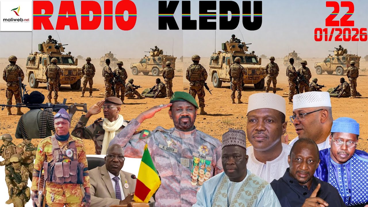 La Revue de Presse de la RADIO KLEDU du 22 Janvier 2026