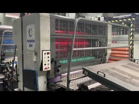 Vidéo - Crabtree Marquess PLUS 2-colour UV printing line