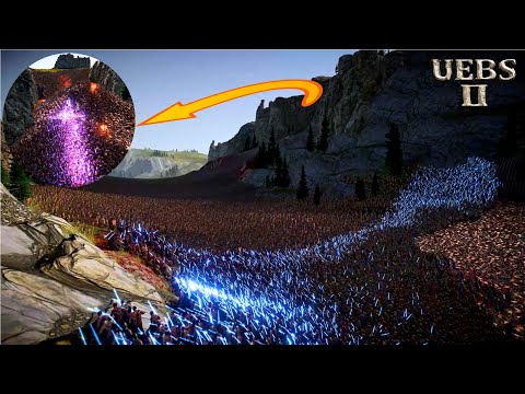 220,000 SPARTANS & LASER KNIGHTS RESCUE HEROES FROM 4,000,000 ROMAN SOLDIERS | UEBS 2