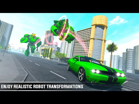 Police Robot Games - Flying Car Games  - Multi-Robot Transformation - Android GamePlay FHD