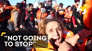 Refugees Saved From Drowning