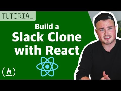 Build a chat application like Slack React JavaScript Tutorial